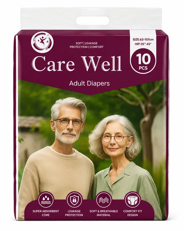 Care Well Adult diaper (S) 10 Pcs