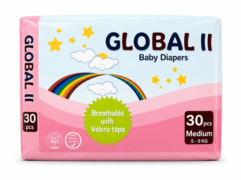 Global  (M) 6–11kg 30pcs