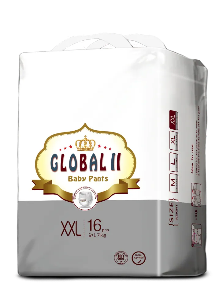Global II Baby Pants - XXL (16pcs)