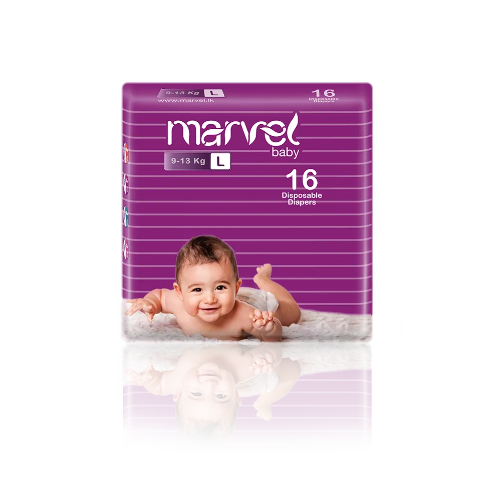 Marvel Baby Diapers - Large (16pcs)