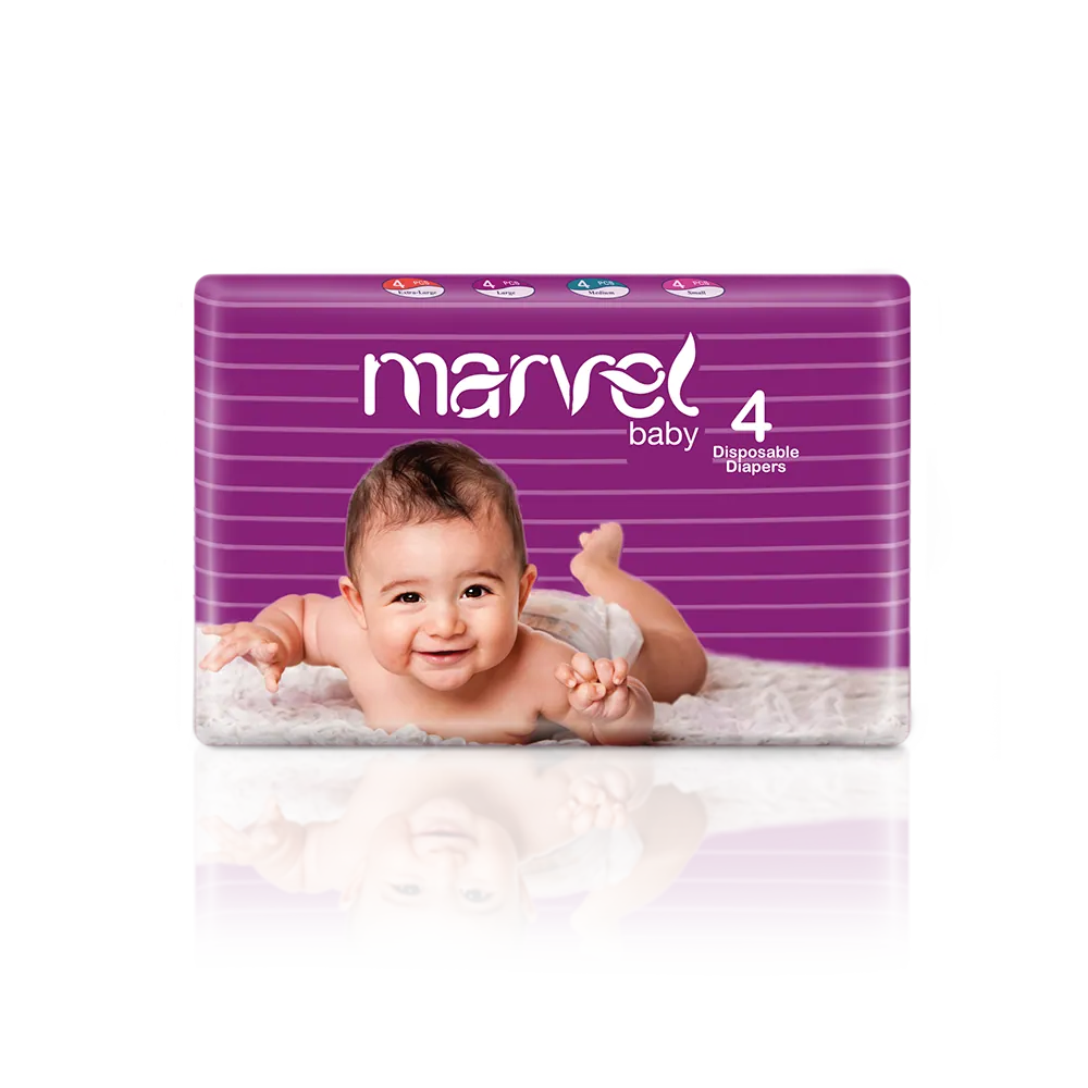 Marvel Baby Diapers - Large (4pcs)