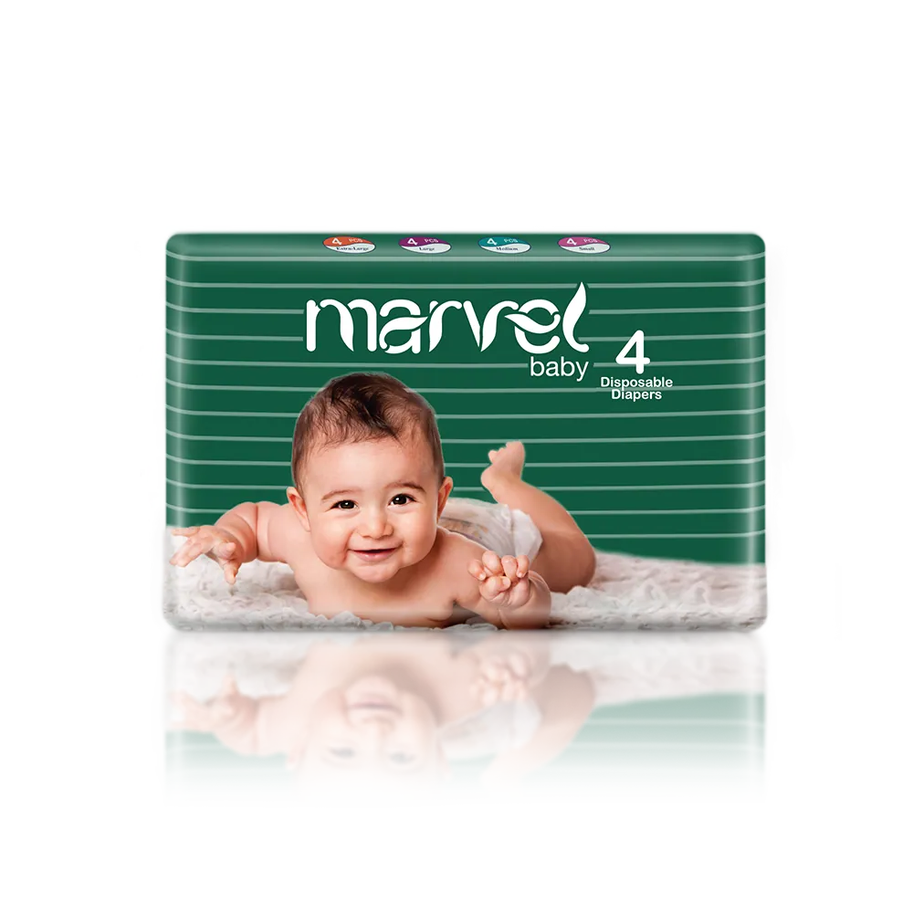 Marvel Baby Diapers - Medium (4pcs)