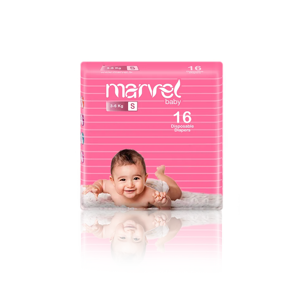 Marvel Baby Diapers - Small (16pcs)