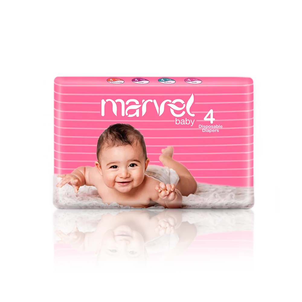 Marvel Baby Diapers - Small (4pcs)