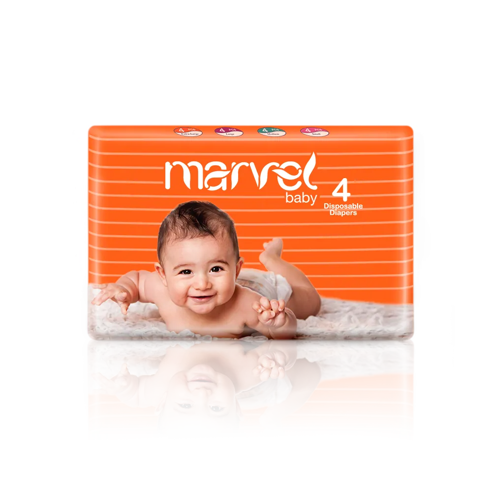 Marvel Baby Diapers - XL (4pcs)