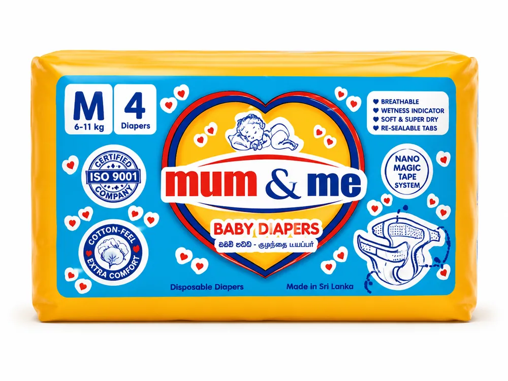 MUM & ME 4  (M) 6–11kg 16pcs