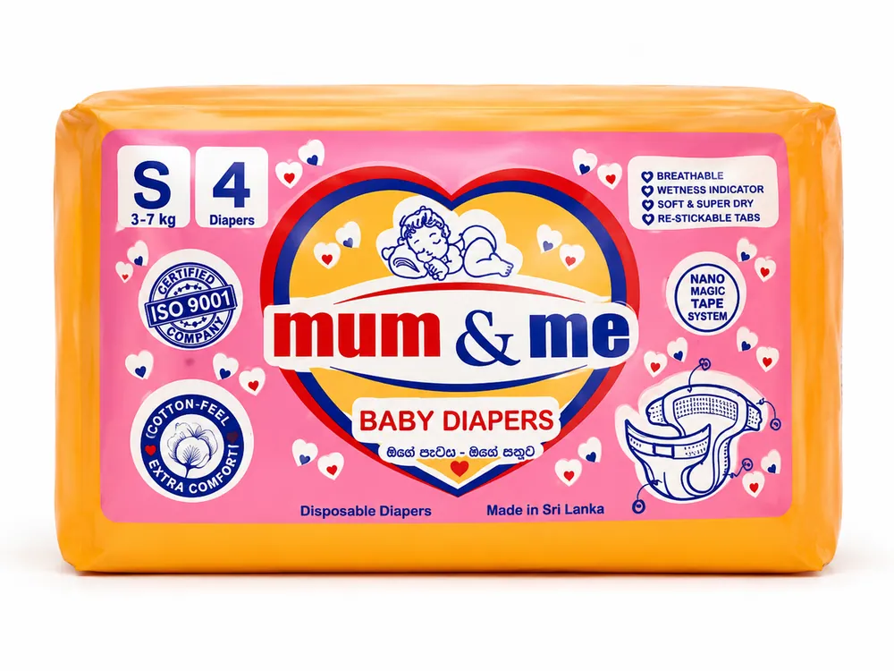 MUM & ME 4    (S) 3–7kg 16pcs