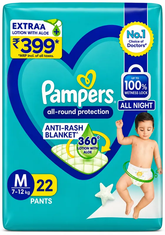 Pampers All-Round Protection Pants M 22pcs