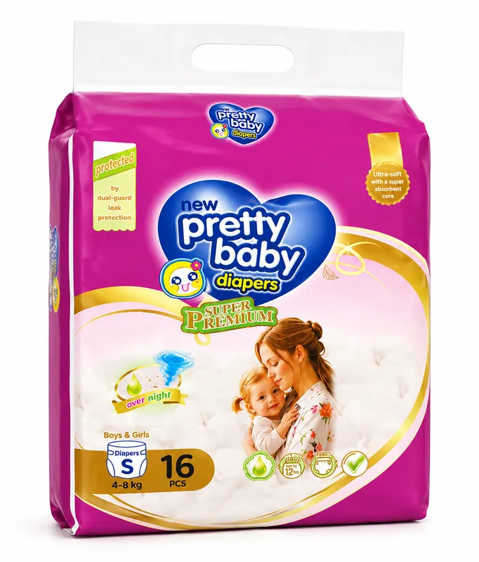 Pretty Baby (S) 4–8kg 16pcs