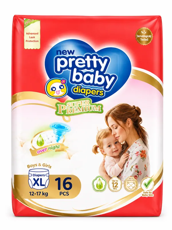 Pretty Baby (XL) 12–17kg 16pc