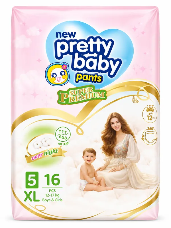 Pretty Baby Pant (XL) 12–17kg 16pcs