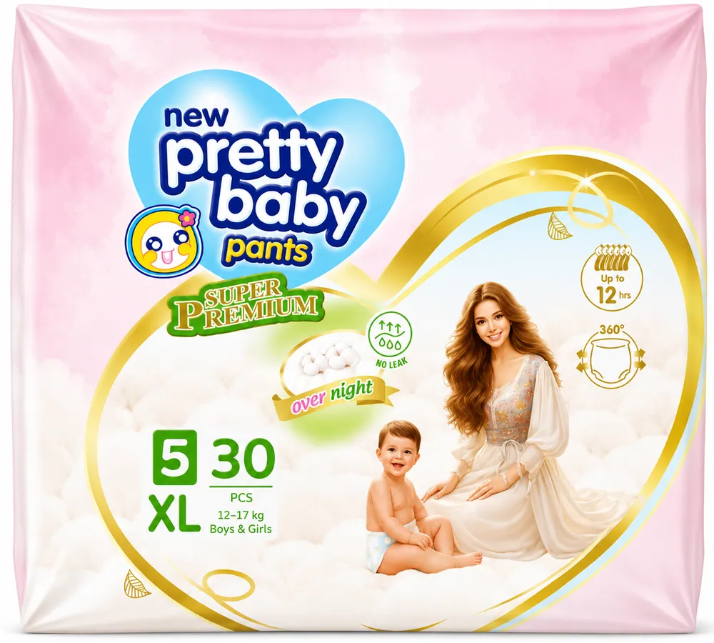 Pretty Baby (XL) 12–17kg 30pcs