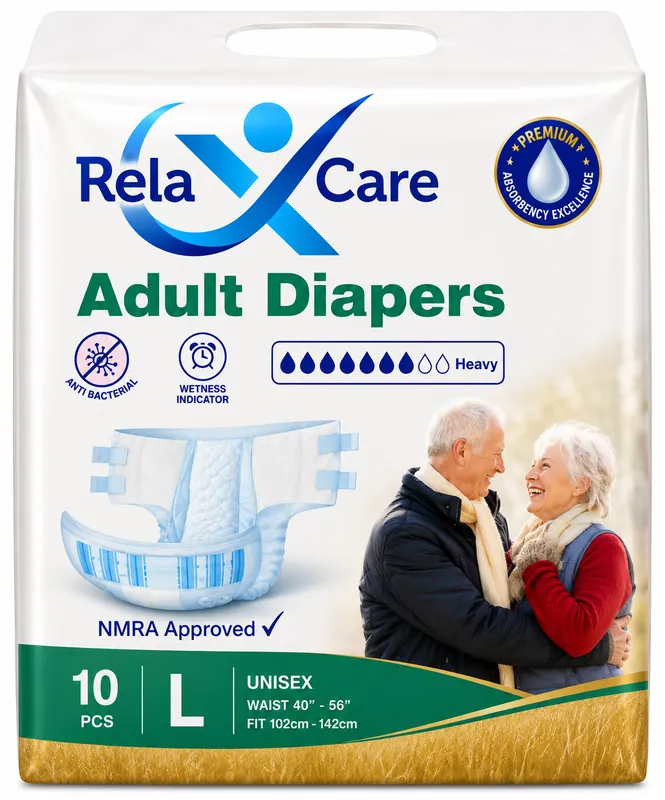 Relax Care Adult Diaper (L) 10pcs
