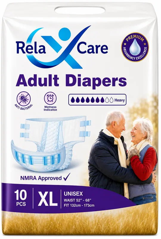Relax Care Adult Diaper (XL) 10pcs