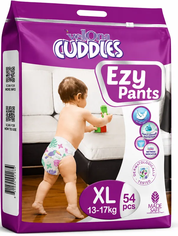 Vellona Cuddles Ezy Pants (XL)  54Pcs