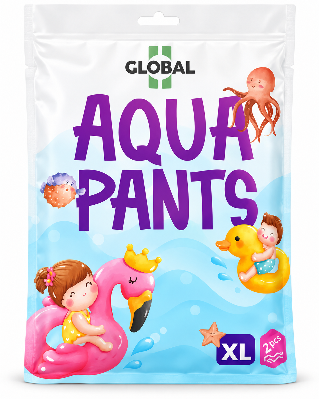 Global Aqua Pants (XL) 2pcs